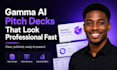 design stunning gamma ai presentations, pitch decks, documents and websites