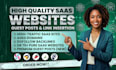 provide saas backlinks with saas guest post and link insertion