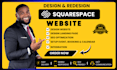 redesign, edit, fix, and optimize squarespace website