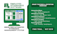 provide a smart automated employee attendance system in google sheets