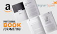 book formatting layout design typesetting kdp kindle ebook paperback formatting