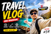design eye catching youtube vlog thumbnails