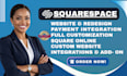 squarespace design redesign squarespace website development