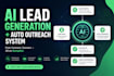 make ai lead generation and auto outreach system