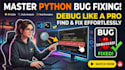 clean python scripts and resolve complex code errors