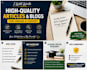 do professional content and academic writing