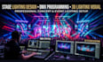 provide stage lighting design, dmx programming and 3d lighting visual for show