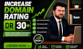increase domain rating ahrefs dr30 plus