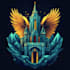 unique and detailed fantasy logo