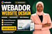 design webador website, webador redesign, hostinger website online store