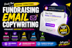 write persuasive fundraising and donation email copy