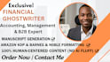 ghostwrite your finance, accounting, and management book