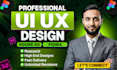 do mobile app UI UX design as a figma expert