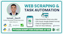 create a professional python script for web scraping