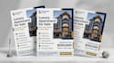 design modern flyer, bifold, trifold brochure design