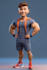 create fit 3d animated character design