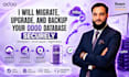 migrate, upgrade, and backup your odoo database securely
