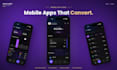 design modern mobile app