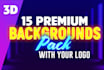create a professional zoom backgrounds