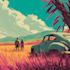 create authentic retro comic illustration