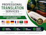 translate multiple languages professionally