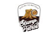 design clearly depicts stump grinding overwhelming logo