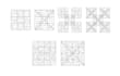 create 200 original sudoku puzzles 9x9 16x16 samurai and x variants