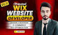 do wix website design wix website redesign wix website development wix website