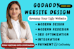 godaddy website design godaddy redesign develop godaddy website development seo