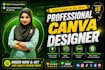 design anything in canva professionally and creatively