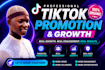 provide professional tiktok promotion and growth