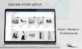 build a clean ecommerce website