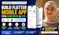 develop flutter mobile app, backend, firebase api