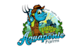 design farmer fish character mascot logo