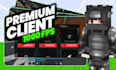 make a custom minecraft pvp client and launcher