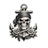do unique dead skull mascot logo design 1 day