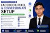 setup facebook pixel and meta ads conversion tracking