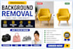 professionally remove background, image cutout and create transparent png