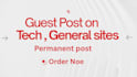 publish your article on tech , general sites