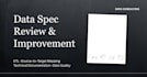 review and improve your data specification document