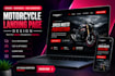 create premium automotive landing page website design for startups and bussiness