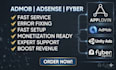 professionally set up and configure admob, adsense accounts