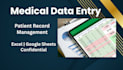 do accurate medical data entry and patient record management