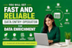 do fast and accurate data enrichment and data entry into the database