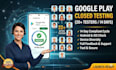 do closed user testing google play 20 12 mobile web app testers ios deployment