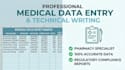medical data entry and typing