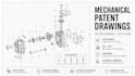 create mechanical patent drawings, exploded assemblies utility patent figures