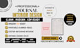 design professional journal interiors for amazon KDP