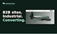 design a b2b and industrial website