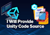 provide ready unity game source code
